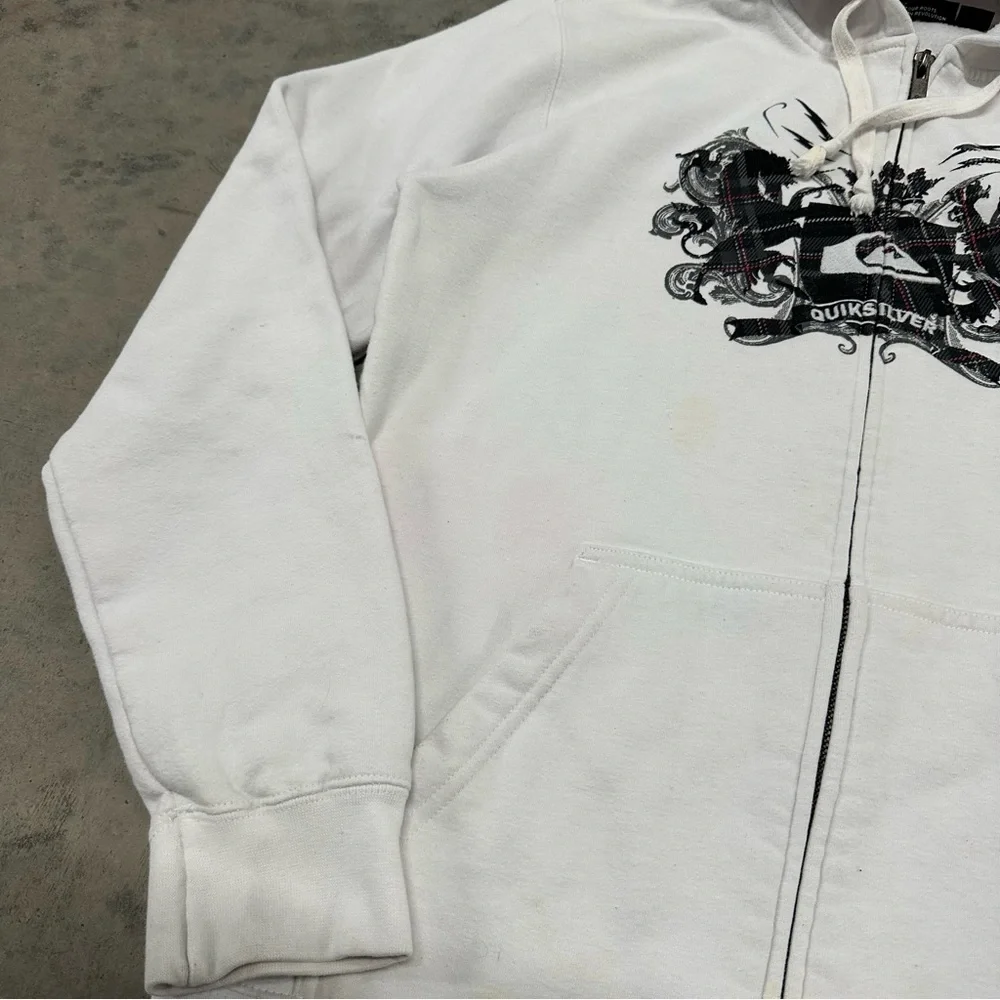 Vintage Quiksilver Hoodie Small - Picture 4 of 14